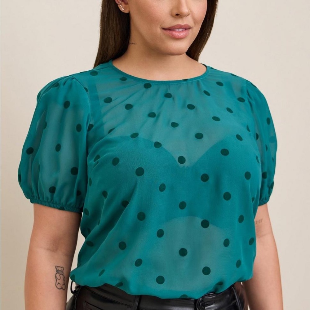 Torrid Polka Dot Top